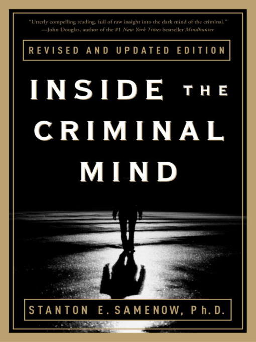 Title details for Inside the Criminal Mind by Stanton Samenow - Available